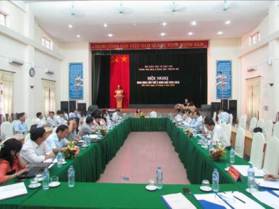 Hội nghị giao ban Vùng Thi đua 6 tỉnh Bắc Trung Bộ các sở GD-ĐT tại Thanh Hóa (13/6/2014)