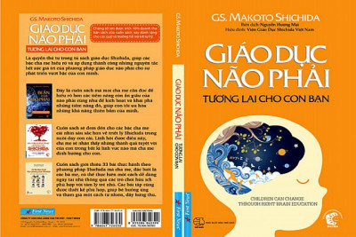 Quyển sách có tựa đề: GIÁO DỤC NÃO PHẢI TƯƠNG LAI CHO CON BẠN.