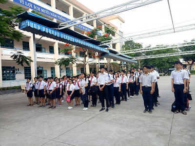 Trường tham gia hội thi "Tin học trẻ cấp Thành phố"