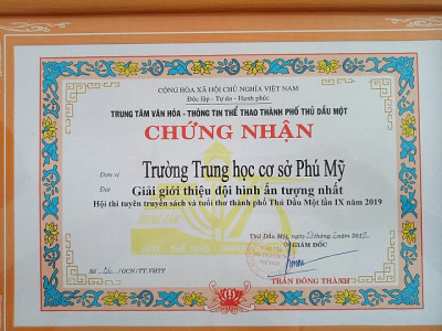 Trường tham gia hội thi Tuyên truyền sách và tuổi thơ 2019