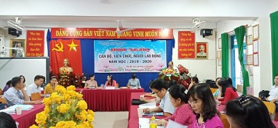 Hội nghị cán bộ, viên chức năm học 2019 - 2020