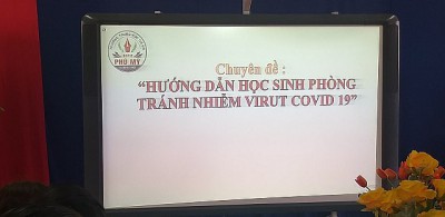 Tập huấn phòng chống dịch bệnh Covid - 19 cho toàn thể giáo viên chủ nhiệm