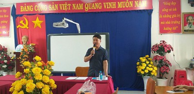 Bác sĩ Phạm Thanh Sơn - Phó trưởng phòng khám khu vực báo cáo viên