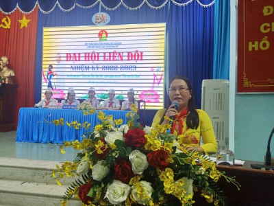 Phú Mỹ tổ chức Đại hội Liên đội điểm thành phố Thủ Dầu Một năm học 2022-2023