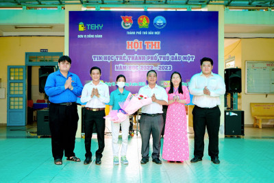 Trường THCS Phú Mỹ vinh dự tổ chức Hội thi tin học trẻ cấp thành phố năm 2022-2023