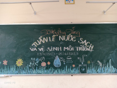Trường THCS Phú Mỹ hưởng ứng “ Tuần lễ nước sạch và vệ sinh môi trường”  trong cơ sở giáo dục trên địa bàn thành phố Thủ Dầu Một