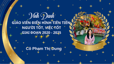 GƯƠNG ĐIỂN HÌNH TIÊN TIẾN, NGƯỜI TỐT VIỆC TỐT TRƯỜNG THCS PHÚ MỸ GIAI ĐOẠN 2020–2025