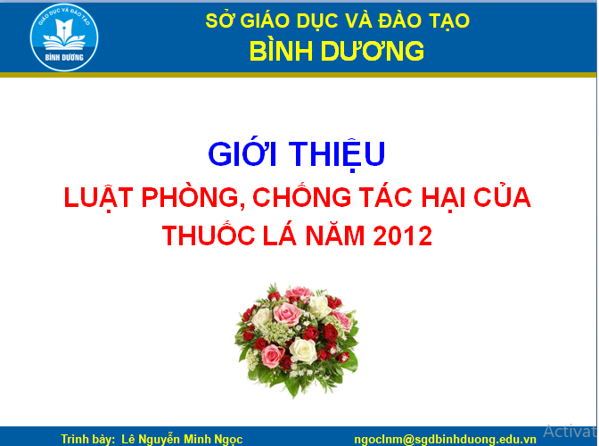 Hưởng  ứng Tuần lễ Quốc gia không thuốc lá 25-31/5/2020