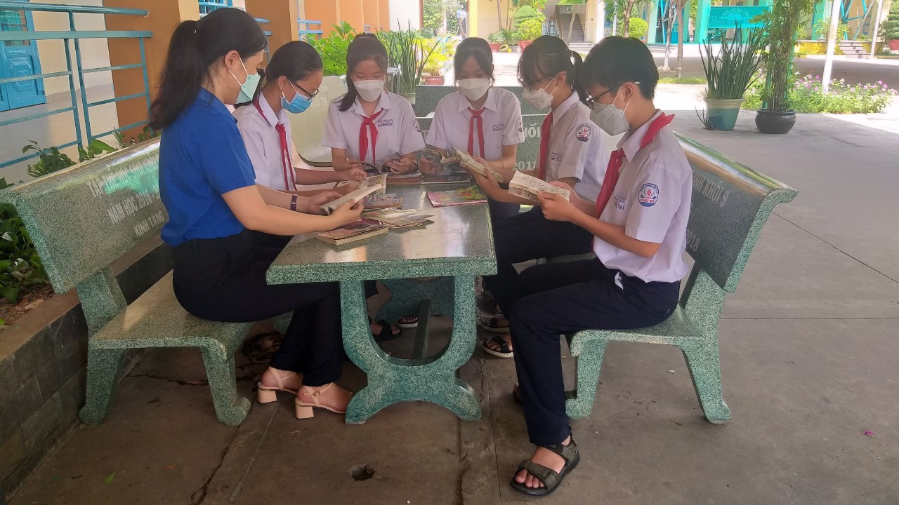 Trường THCS Phú Mỹ phát động "Ngày hội đọc sách"